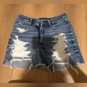 AE highest rise baggy shorts size 6